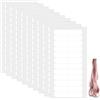 Tucnoeu 120 extension per capelli invisibili, nastro biadesivo, extension adesive per capelli, nastro adesivo, extension per capelli (bianco)