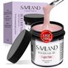SAVILAND Rosa Chiaro Gel Ricostruzione Unghie 100g 3.53oz Capacità | Gel unghie ricostruzione, nail estensione, gel costruttore nail art manicure starter, U V nail gel per unghie, home DIY