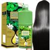 Generico Tinture per capelli in schiuma vegetale a lunga durata, tinture per capelli ad azione rapida, tinture per capelli a bolle, copertura per capelli grigi, per tutti i tipi di capelli (Marrone castano)
