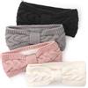 DRESHOW Fascia per Capelli Lavorata a Maglia Calda da Donna Scalda Orecchie All'uncinetto Fasce per Capelli in Pile Spesso