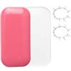 JCSMARTEC Pallet per ciglia in silicone, 4 pezzi, riutilizzabili, in gel, extension per ciglia