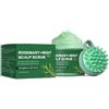 Mikabila Scrub del cuoio capelluto, Scrub per Cuoio Capelluto con Rosmarino e Menta, Trattamento 2 in 1 con olio di Menta,Esfoliante Capillare al Rosmarino, Promuove la Crescita dei Capelli