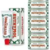Euthymol Dentifricio originale da 75 ml x 6, senza fluoro, antiplacca, antibatterico, protezione contro carie, denti e gengive per pulizia e salute, menta fresca, cura dentale quotidiana