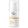 Generico Water Law PMU Crema Solare Sun Protection SPF50+, Filtri Minerali, UVA+UVB, Formula Lenitiva con Camomilla, 15ml