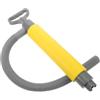 OFFIGAM Pompa di Scarico per Gavone Kayak in Plastica Gialla, Compatta e Pratica, Accessorio per Kayak e Piccole Imbarcazioni per Campeggio e attività All'aperto
