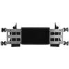 ZAYAIO Pannello Adattatore for Fondina Molle con Piastra di Caricamento for Torace MK4 Tattico(Blk)