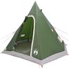 vidaXL Tenda Tipi impermeabile 185T poliestere con rivestimento in PU campeggio