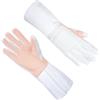 FEFOSAEP Guanti da scherma - Guanti antiscivolo in silicone per Epee Foil e Sabre - Guanti da scherma in pelle per partite e pratica