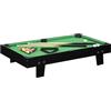 MBDRKVGF Mini tavolo da biliardo per bambini e adulti, portatile, con accessori, 92 x 52 cm, nero e verde
