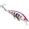 Lastdaytime Topwater, esca a forma di minnow, 50 mm, 4,4 g, design galleggiante con sonaglio interno, per pesci predatori, attrezzatura per la pesca in mare, lago, fiume, lago (F)