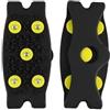 WVYHLAMRC 5 denti Pinza da ghiaccio for scarpe Donna Uomo Ramponi Pinza da ghiaccio Spike Grips Tacchetti for borchie da neve Antiscivolo Arrampicata Escursionismo Coperture