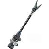 Lastdaytime Supporto telescopico per canna da pesca, regolabile, supporto per barca, per pinze e attrezzi, allungabile da 25 a 43 cm, blu (rosso)