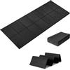 Novonova 120x80cm/200x90cm Tappetino Pieghevole Antiscivolo, Tappetino di Esercizio Mat in PVC Spessore 6mm per Yoga Pilates Allenamento Fitness a Casa Palestra Domestica