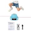 GuimMCanLin Auto Jump Trainer Ricaricabile Smart Portatile 10 Velocità