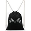 FWJZDSP Zaino con coulisse a forma di bandiera quadrata da corsa, borsa a tracolla da viaggio, borsa sportiva da palestra, unisex