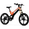 ATAA Mountain bike per bambini Bikes 1998, 20 pollici, grigio