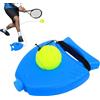 Generic Attrezzature per allenatori di tennis - Cuscinetti morbidi con palla su corda | Rimbalzi di allenamento della palla da tennis, per adulti bambini principianti allenamento coordinamento sviluppo
