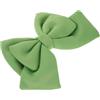 POPETPOP Fiocco in Stoffa per Scooter Decorativo Verde Adesivo, Facile da Installare, Design a Farfalla, Accessorio Elegante per Schienale e Paraurti Anteriore, per Uso Esterno e Fai-da-te