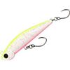 Tufgo Esca vibrante UV Glow 54 mm 5,4 g per spigola, trota, luccio, stampa 3D, wobbler a colonna d'acqua completa (C)