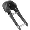 DINHEAROM Freno per Pattini a Rotelle Nero in Plastica per Riparazioni Rapide e Sicurezza Accessorio per Pattini Inline Freestyle e Roller Skates