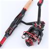Marchfunny Mulinello per combo 1,8 m per ultra leggero in fibra di carbonio palo con mulinello in alluminio attrezzatura da pesca per mare