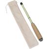 Sandyseptember Canna da pesca telescopica in fibra di carbonio, 1,5 m-2,1 m, portatile, da viaggio, con mulinello, per kit combinato di esche (C-2,1 m)