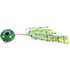 Marchfunny Esca morbida per pesce persico con testa di gamberetto, luminosa, in condizioni di scarsa illuminazione, arancione e verde, 20-120 g