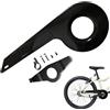 Suxdlan Copricatena per Bici Adatto per 32-36 Denti Copricatena Universale per Bicicletta per Bambini Robusto copribici per Accessori Nero