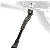 TOPCABIN Cavalletto regolabile in lega di alluminio per bicicletta, cavalletto laterale per bici da 14-22, Mountain Bike/700 Road Bike/BMX/MTB