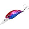 Lastdaytime Crankbait 65 mm 15 g con movimento subacqueo stabile e riflettente per spigola, luccio, trota, acqua dolce (D 6,5 cm 15 g)
