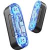 OCOOPA Scaldamani Ricaricabile, 5000mAh Scaldamani Magnetico Diviso, Riutilizzabile Elettrico Scaldamani USB Portatile Power Bank, Calore con 4 Livelli per Raynauds e all'Aperto