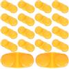 HYTROVE Campanelli da Pesca 25 Pezzi in Abs Arancione Allarme Morso Pratico per Pesca All'aperto Accessori Carpfishing