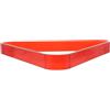 SOLUSTRE Triangolo da Biliardo Rosso in PC, Porta Palline per Biliardo a Casa e Sala Giochi, Organizzatore per Palline Pool