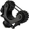 Allthingstore Supporto per pagaia per kayak, supporto per canna da pesca, accessorio in plastica ABS, nero, 85 mm (A)