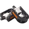 FUANA Pedali pieghevoli per bicicletta, in lega di alluminio, antiscivolo, per mountain bike, con cuscinetti sigillati, 7 x 3 x 12 cm