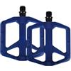 FUANA Pedali in Fibra di Nylon Doppio Cuscinetto Sigillato Piattaforma Piattaforma piatta per MTB per gravel E-Bike Equitazione - Blu 230g