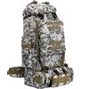 Kabxhueo 2 in 1 Zaino da Trekking Outdoor 100L Grande Impermeabile Mimetico Zaini da Viaggio Tattico da Campeggio Militare Escursionismo Borse Per Gli Uomini Viaggiare Campeggio Caccia Arrampicata