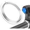 Generisch Distanziatori per auricolari, in lega di alluminio, 44/52/55/56 mm, distanziatori per cuffie da bicicletta con protezione anti-usura, mountain bike, bici da corsa, pendolari, corsa