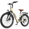 Aairsk SU7 Bicicletta Elettrica 24 per Adulti, Motore 250W 25km/h, Batteria 36V 13Ah Autonomia 60km, 7 Marce Display LCD E-Mountain Bike