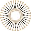 WVYHLAMRC Tee da Golf Tee in bambù Porta Palline da Golf più Resistente dei Tee in Legno, più Durevole e più Stabile Leggero for Colpi stabili