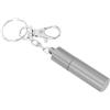 DEEPCRAFF Mini Strumento Portatile in Alluminio per Manutenzione Punte Stecca da Biliardo con Portachiavi, Adatto per Uso Domestico e Sale da Biliardo, Dimensioni Compatte 5x1x1cm