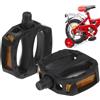 JOINPAYA Pedali Design Antiscivolo Rossi Bicicletta per in Plastico Cuscinetti Sigillati Facile da Riporre Colore Casuale per Bici Pieghevoli e Mountain Bike