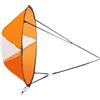 JOINPAYA Pieghevole per Canoa e Kayak Gonfiabile in PVC Arancione con Clip Accessori Facili da Usare Montare per Sport Acquatici