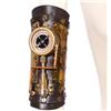 Honhoha Bracciali da uomo, stile steampunk, con | Bracciali in pelle per donne, feste, spettacoli, cosplay, gotico, moda per adulti