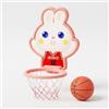 Luwecf da Basket Mini per Bambini con Ventosa, Giocattolo da Parete con Contat Punteggio, per divertimento