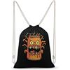 FWJZDSP Zaino con coulisse, borsa a tracolla, borsa sportiva da viaggio, borsa da palestra unisex