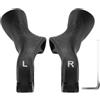 JOINPAYA Manopole all'Usura Bike Nero Manubrio Pa Bici Mountain Nylon in Antiscivolo Resistenti Corna Fluorescenti per Migliorare la Sicurezza in Bici 1 Paio