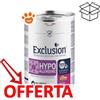 Exclusion Dog Diet Hypoallergenic Adult Maiale e Piselli - Lattina Da 200 Gr - CONFEZIONE RISPARMIO