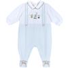 Chicco, Tutina Neonato, in Morbido e Leggero Cotone, con Comoda Apertura Entrogamba, Ideale per la Primavera e l'Autunno, Designed in Italy, Abbigliamento Neonato 0-24 Mesi
