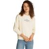 Tommy Hilfiger Donna Felpa Regular in Cotone, Beige (Calico), XS